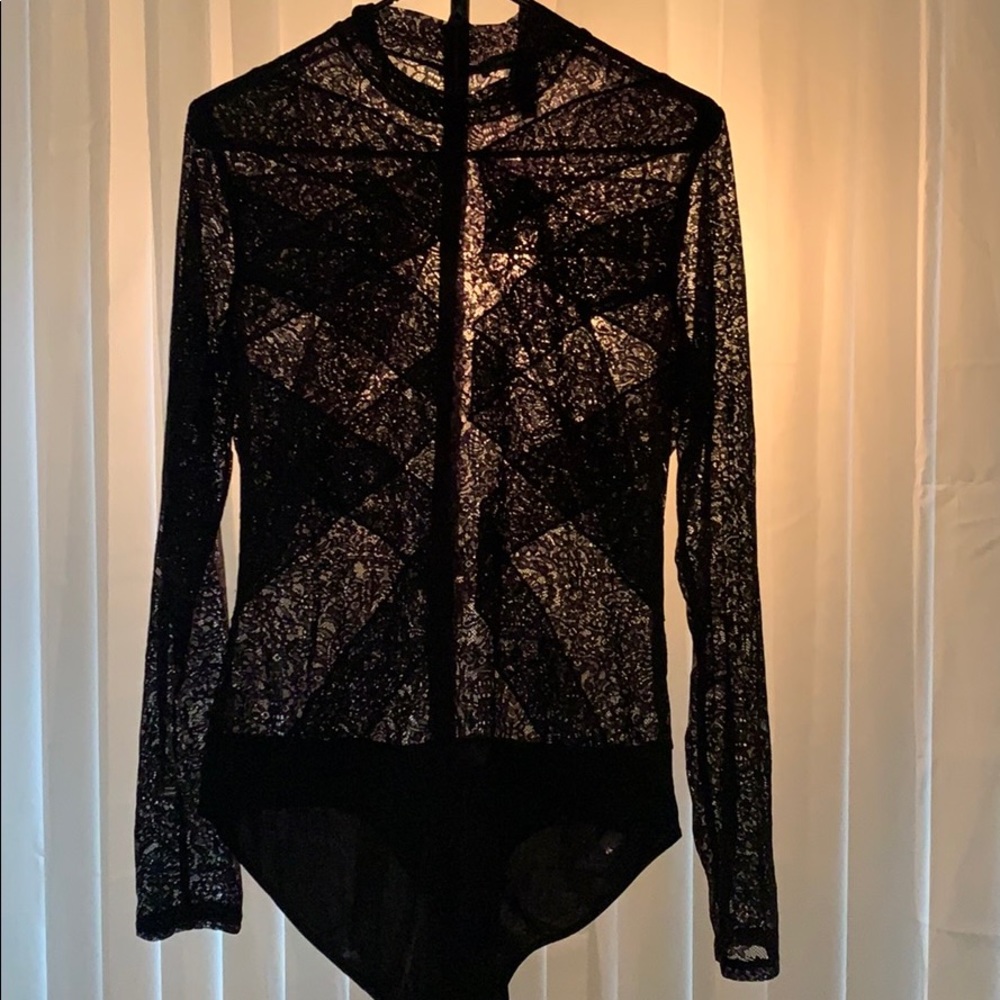Blake Lace BCBGMaxazria Bodysuit